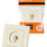 Розетка SAT (F-разъем) 0-2400МГц сл. кость “Сенеж” TDM