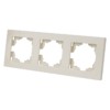 Рамка 3-х постовая сл. кость "Сенеж" TDM