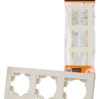 Рамка 3-х постовая сл. кость “Сенеж” TDM