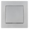 Выключатель на 2 направления 1 кл. 10А серебр. металлик "Сенеж" TDM