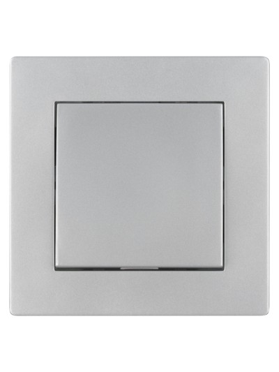 Выключатель на 2 направления 1 кл. 10А серебр. металлик "Сенеж" TDM — изображение 3