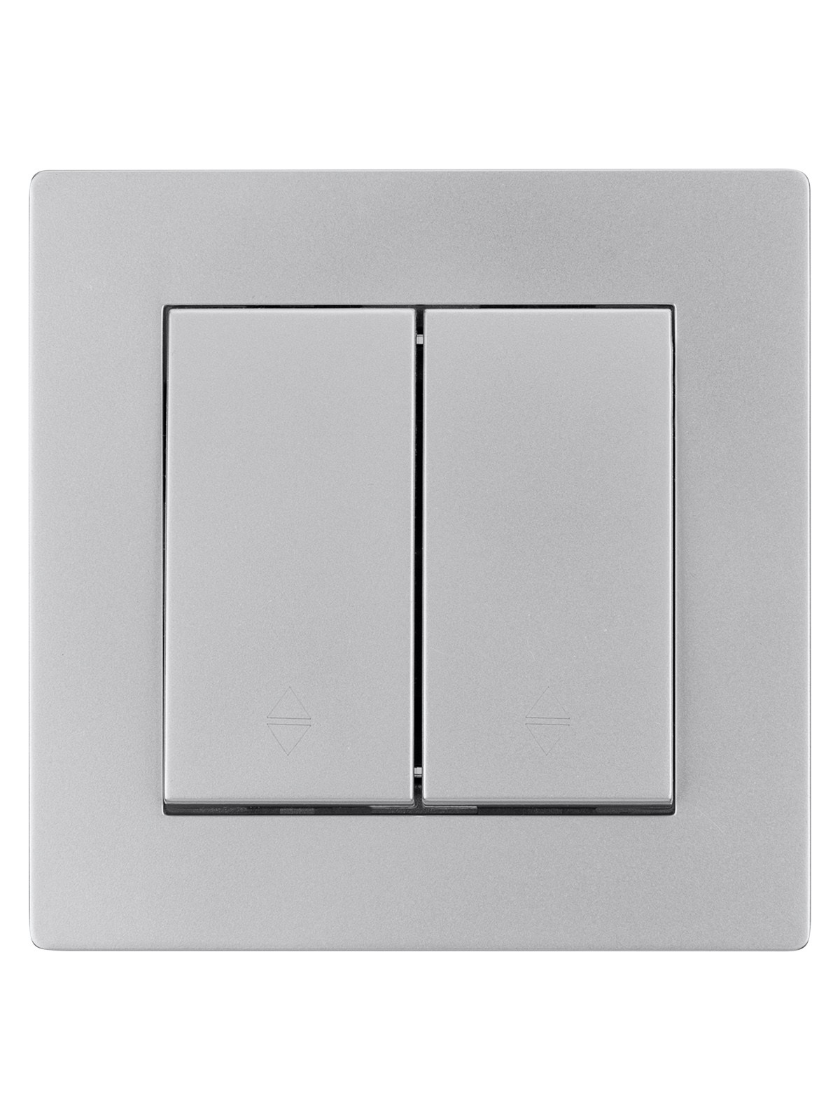 Выключатель на 2 направления 2 кл. 10А серебр. металлик "Сенеж" TDM — изображение 3