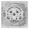 Розетка 2П+З 16А 250В IP44 с крышкой серебр. металлик "Сенеж" TDM