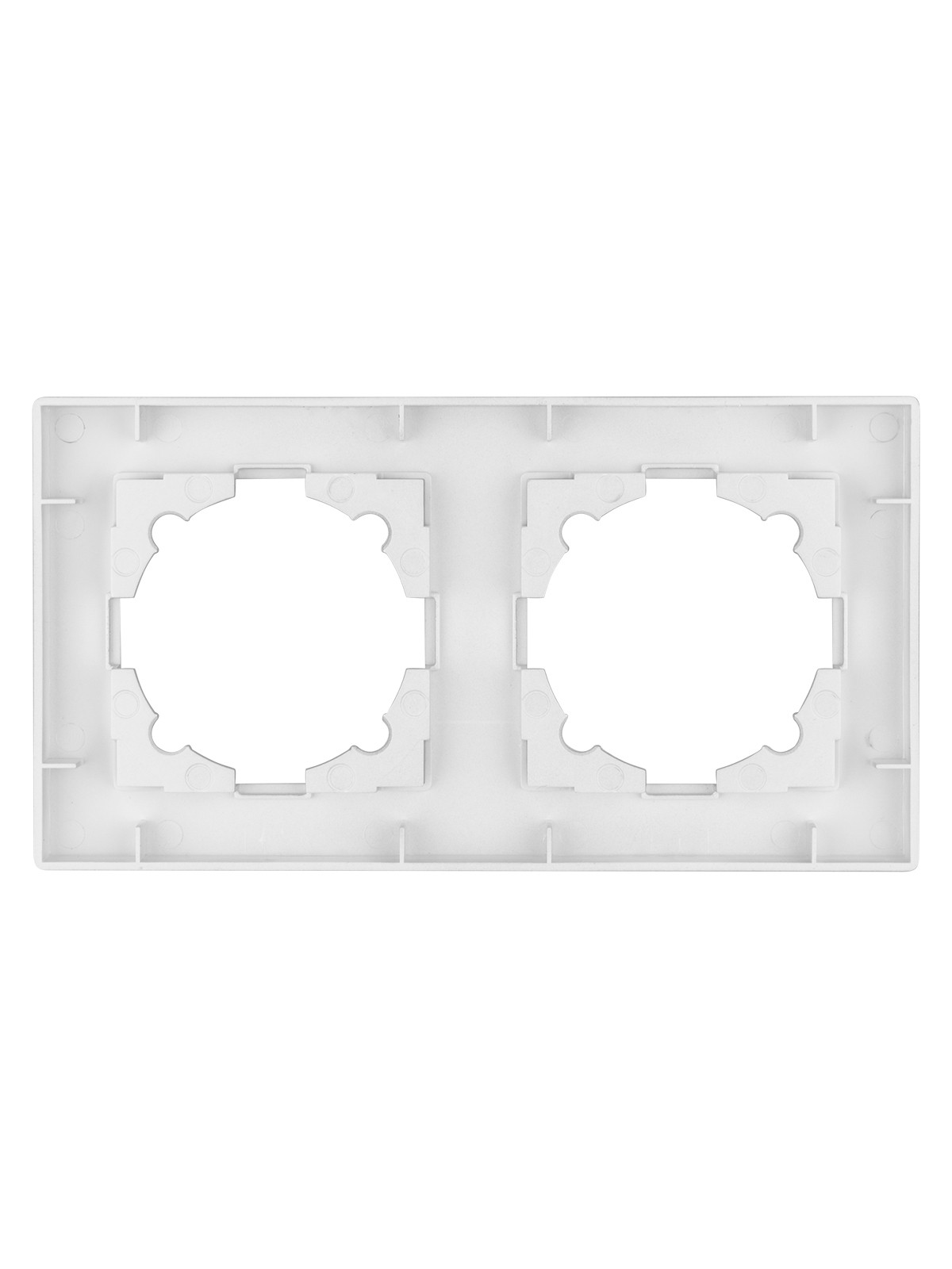 Рамка 2-х постовая серебр. металлик "Сенеж" TDM — изображение 4