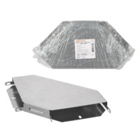 Поворот на 90 град. горизонтальный 35х200 мм TDM