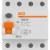 Устройство защитного отключения ВД1-63 4Р 100А 30мА TDM