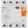 Устройство защитного отключения ВД1-63S 4Р 50А 100мА TDM