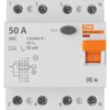 Устройство защитного отключения ВД1-63 4Р 50А 30мА тип А TDM