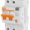 Диф. автомат АД12 2P, C32, 30 мА, 4,5 кА, тип АС, 3 мод, TDM