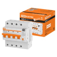 Диф. автомат АД14 4P, C25, 300 мА, 4,5 кА, тип АС, 5 мод, TDM