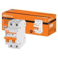 Авт. выкл.ВА47-29 2Р  4А 4,5кА х-ка С TDM