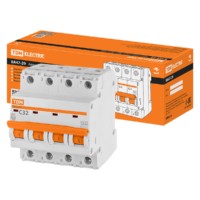 Авт. выкл.ВА47-29 4Р 32А 4,5кА х-ка С TDM