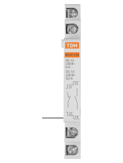 Контакт дополнительный КС47-125 на DIN-рейку TDM — изображение 3