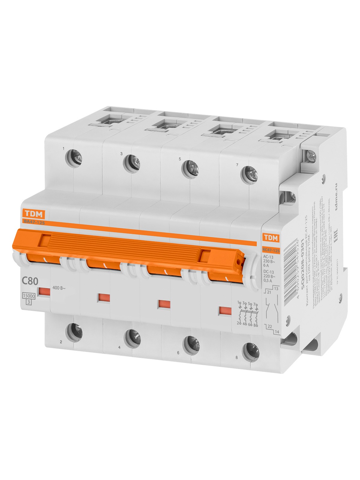 Контакт дополнительный КС47-125 на DIN-рейку TDM — изображение 7