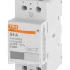 Контактор модульный КМ63/2-63 1НО;1НЗ TDM