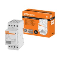 Контактор модульный КМ63/4-25 4НО TDM