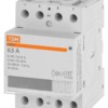 Контактор модульный КМ63/4-63 4НО TDM