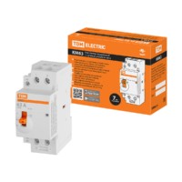 Контактор модульный с ручным управлением КМ63/2-63 2НО 230В АС TDM