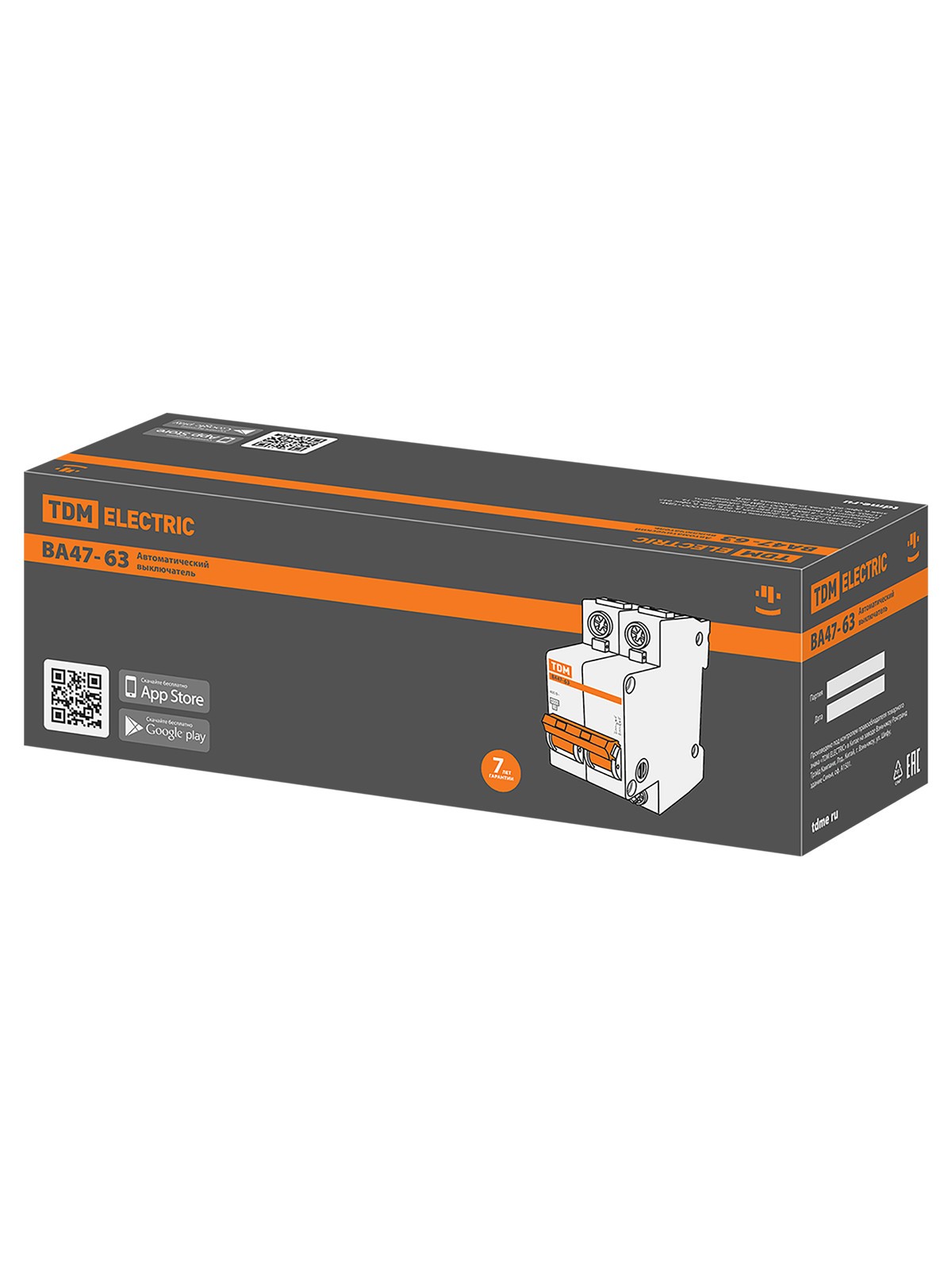 Авт. выкл.ВА47-63 2Р 10А 4,5кА х-ка С TDM — изображение 7