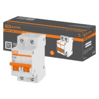 Авт. выкл.ВА47-63 2Р 50А 4,5кА х-ка С TDM