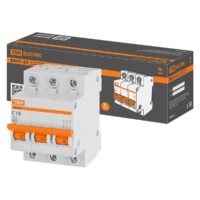 Авт. выкл.ВА47-63 3Р 10А 4,5кА х-ка С TDM