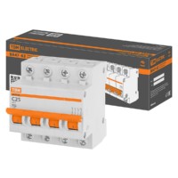 Авт. выкл.ВА47-63 4Р 25А 4,5кА х-ка С TDM