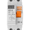 Устройство защитного отключения ВД63 2Р 63А 300мА (электронное) TDM