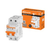 Авт. выкл. ВА47-60 2Р 16А 6кА х-ка С TDM