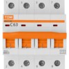 Авт. выкл. ВА47-60 4Р 63А 6кА х-ка С TDM