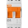 Модульный переключатель трехпозиционный МП-63 2P 25А TDM