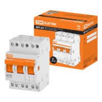 Модульный переключатель трехпозиционный МП-63 3P 63А TDM