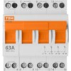 Модульный переключатель трехпозиционный МП-63 4P 63А TDM