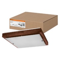 Светильник НПБ 02-3х40-121 УХЛ4 “Киото-2” венге 3х40 Вт IP20 (435х435х75) TDM