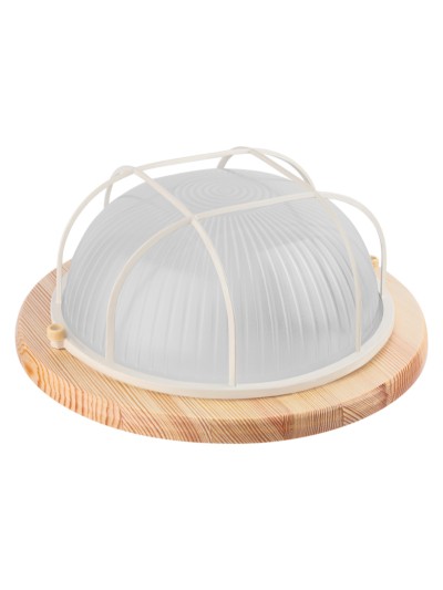 Светильник НПБ1102 сосна круг с реш. 100Вт IP54 TDM — изображение 2