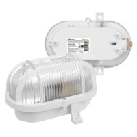 Светильник TDM НБП 02-60-004.03У, IP54 под лампу E27 (“Евро” корпус и защитная сетка, белый) (1/8)