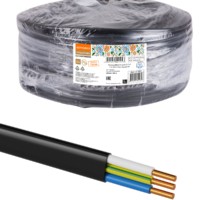 Провод ВВГмб-Пнг(А)-LS 3х4 220/380 (100м) Народный