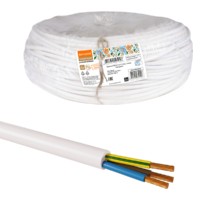 Провод ПВСмб 3х2,5 (100м), черный Народный