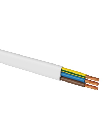 Шнур ШВВПмб 2х0,75 (20м), белый Народный — изображение 2