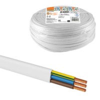 Шнур ШВВПмб 2х0,75 (100м), белый Народный