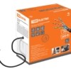 Кабель витая пара F/UTP Cat 5e 4х2х24AWG (305м) solid, PE, чёрный TDM