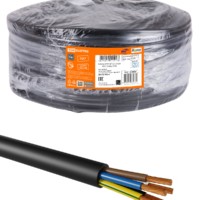 Кабель КГТП-ХЛ 5х1,5(N,PE)-0,66 ГОСТ (100м) TDM