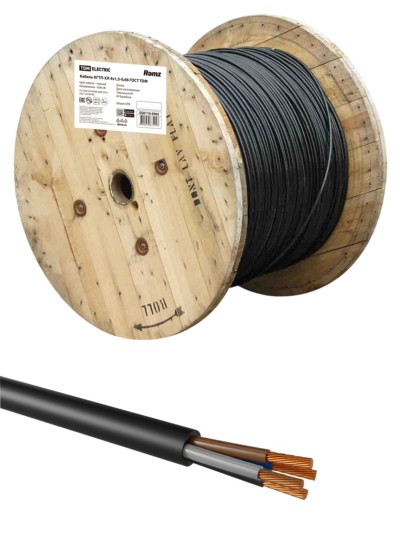 Кабель КГТП-ХЛ 4х1,5(N)-0,66 ГОСТ TDM