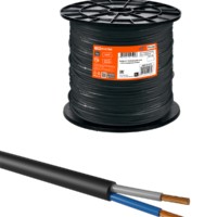 Кабель КГТП-ХЛ 2х2,5(N)-0,66 ГОСТ на катушке (100м) TDM