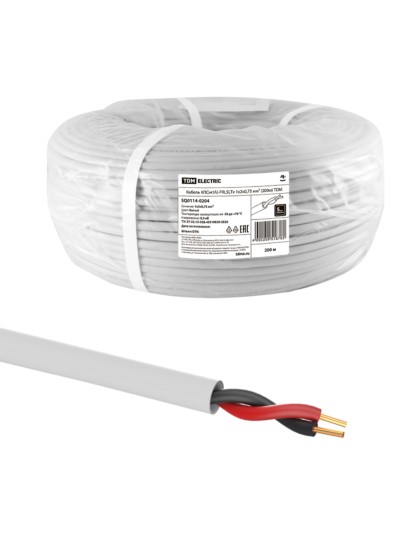 Кабель КПСнг(А)-FRLSLTx 1х2х0,75 мм² (200м) TDM