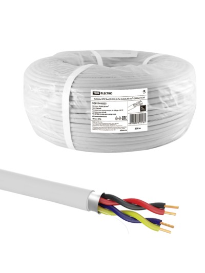 Кабель КПСЭнг(А)-FRLSLTx 2х2х0,35 мм² (200м) TDM