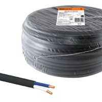 Кабель ВВГ-Пнг(А)-LS 2х2,5 ок(N)-0,66 ГОСТ (100м) TDM