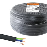 Кабель ВВГ-Пнг(А)-LS 3х2,5 ок(N, PE)-0,66 ГОСТ (100м) TDM
