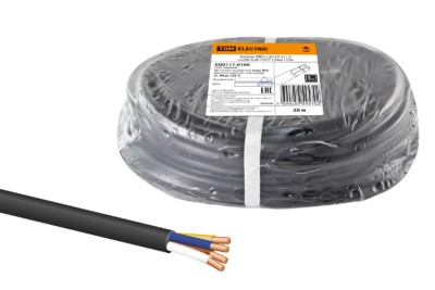 Кабель ВВГнг(А)-LS 4х1,5 ок(N)-0,66 ГОСТ (20м) TDM