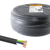 Кабель ВВГнг(А)-LS 5х2,5 ок(N, PE)-0,66 ГОСТ (50м) TDM