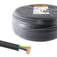 Кабель ВВГнг(А)-LS 5х6 ок(N, PE)-0,66 ГОСТ (100м) TDM
